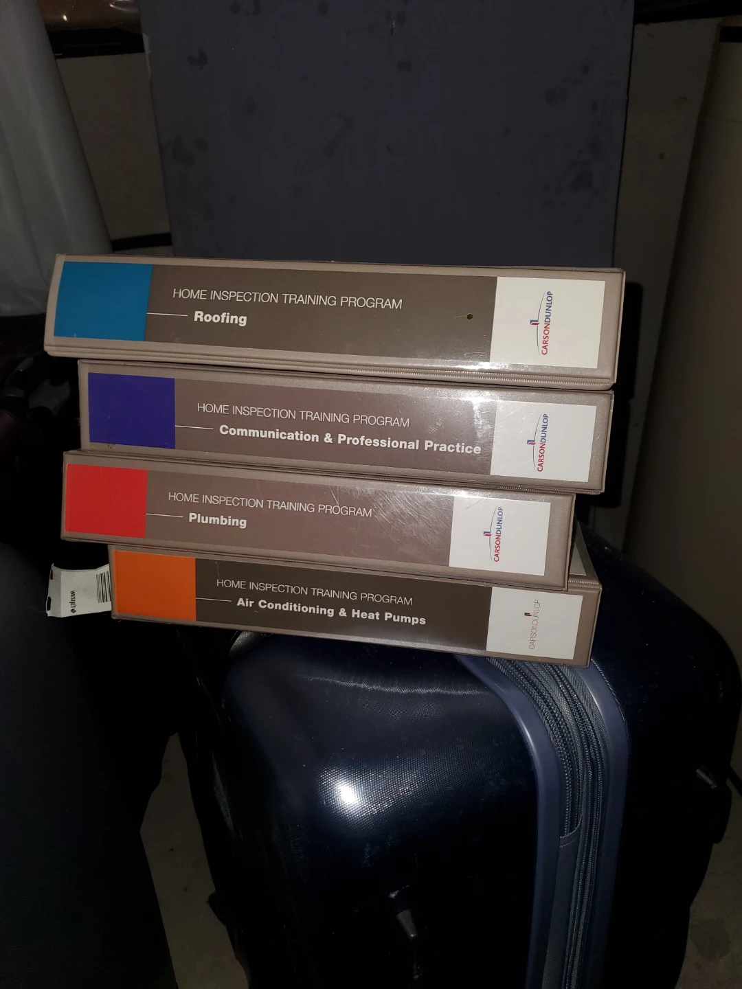 Carlson Dunlap Home Inspection Training Program Binders