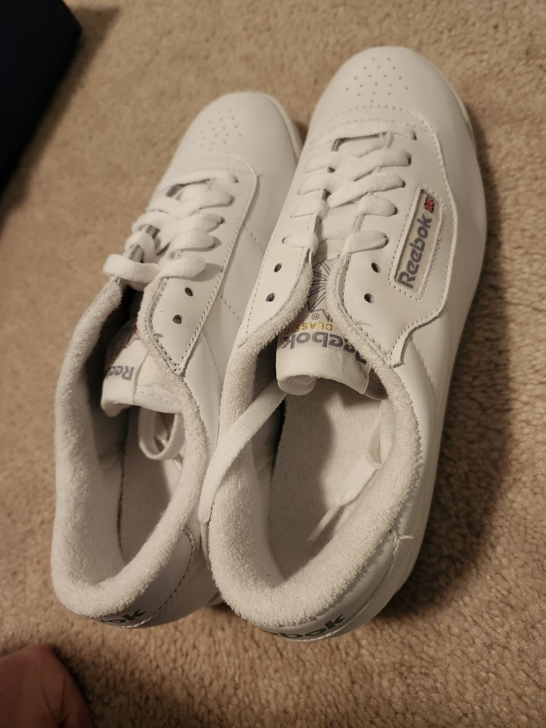 Reebok Princess Classic White Women's Sneakers - Size 9 - photo 3