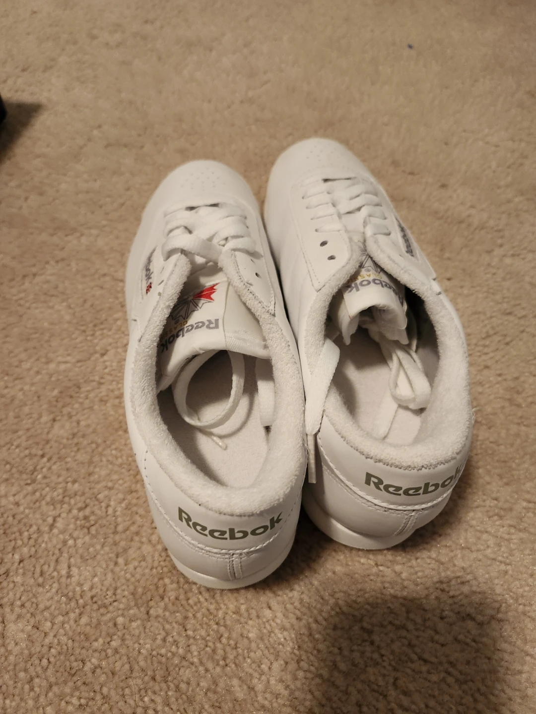 Reebok Princess Classic White Women's Sneakers - Size 9 - photo 5