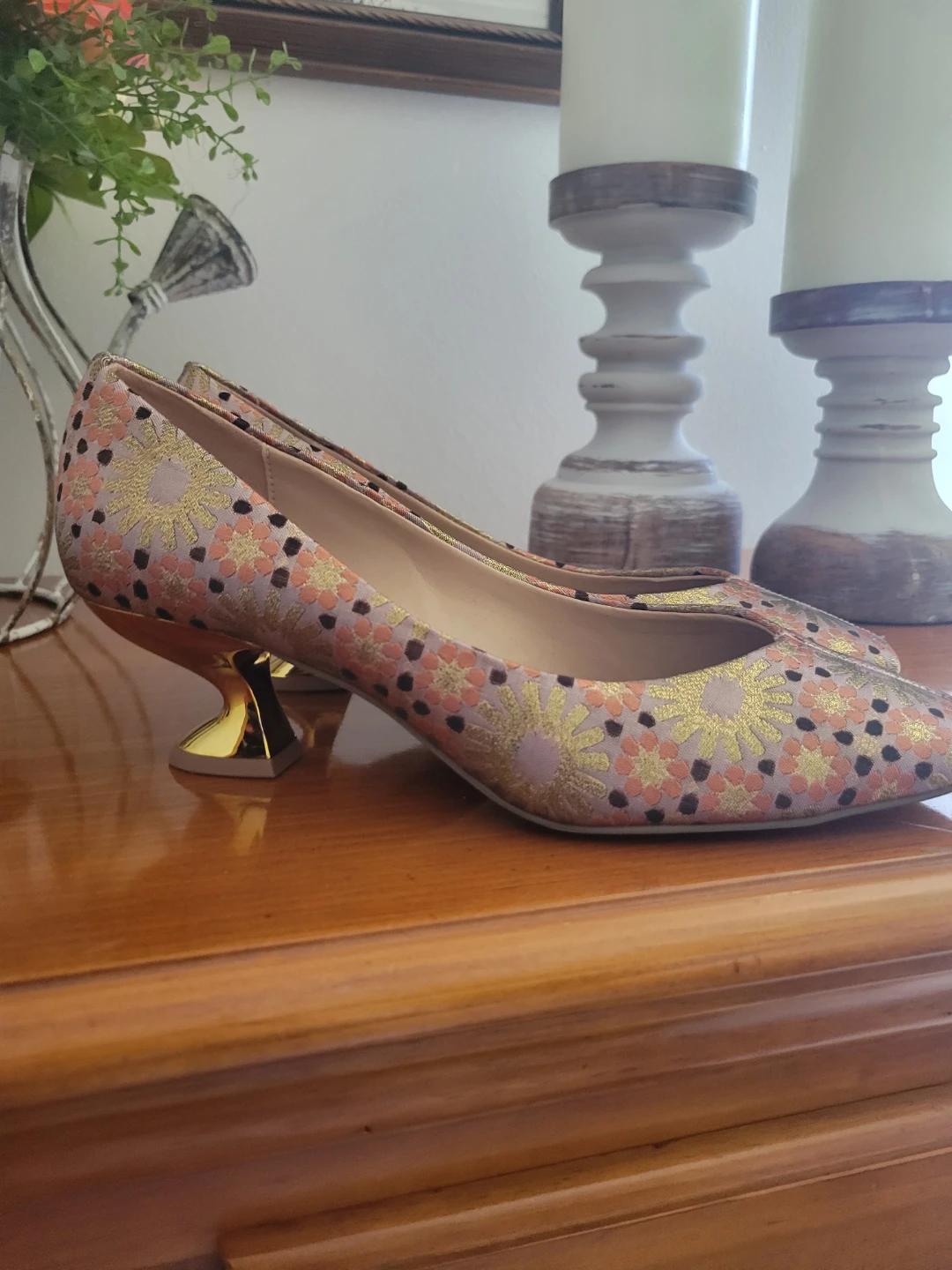Katy Perry Women's Embroidered Heels