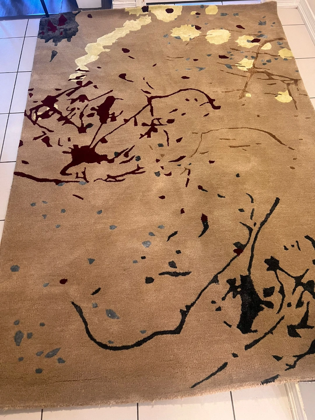 Modern Abstract Area Rug