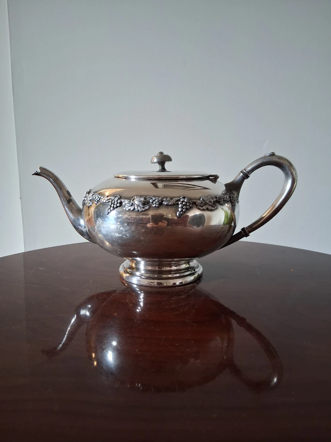 Victorian Plate Silver Teapot