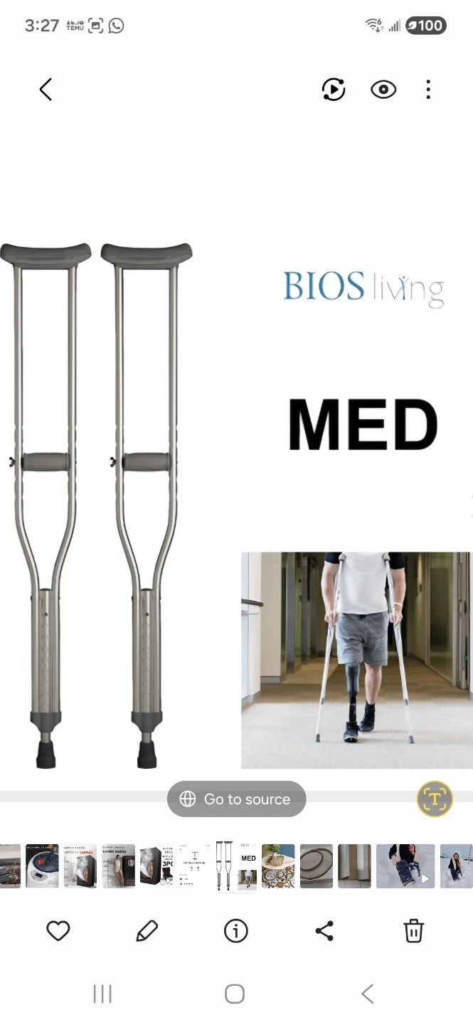 BIOS living MED Crutches