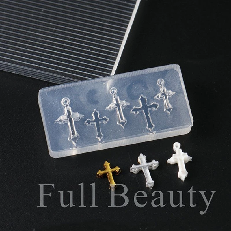 Cross Nail Art Mold - photo 3