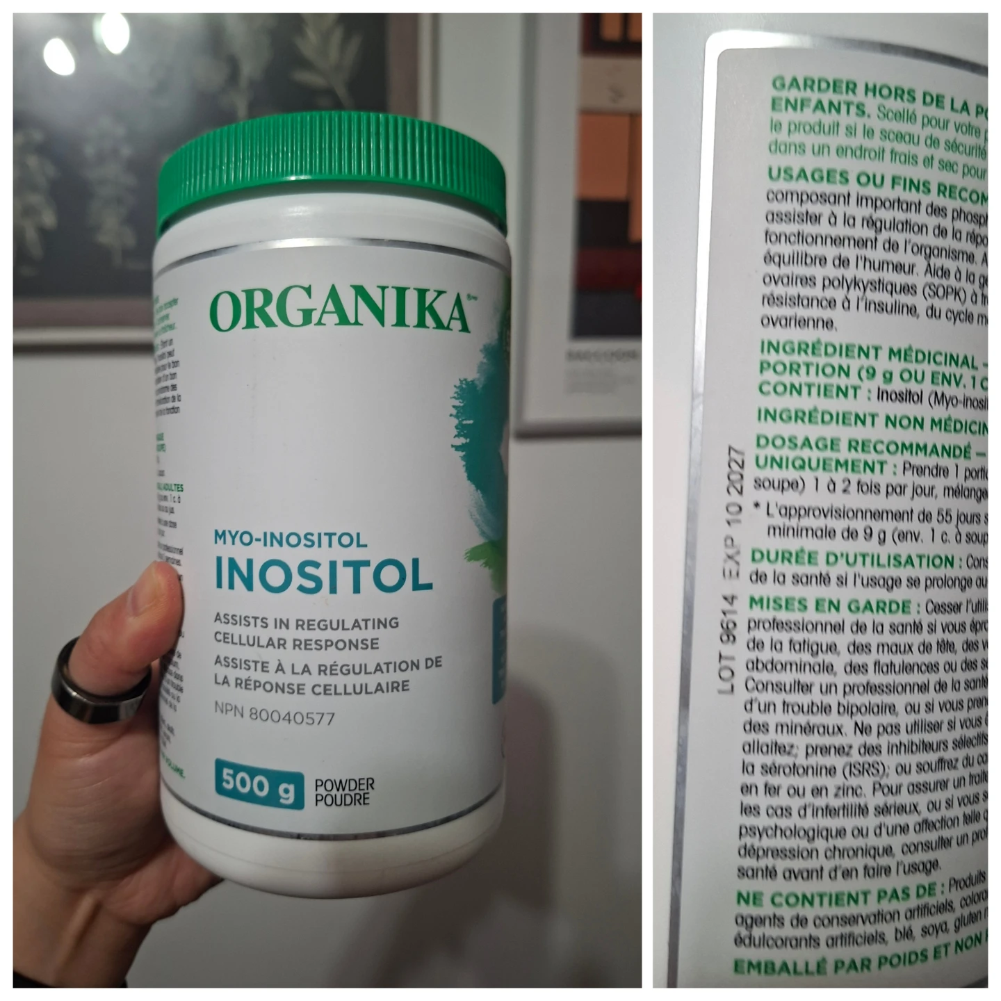 Organization Inositol Powder (NEW) - photo 3