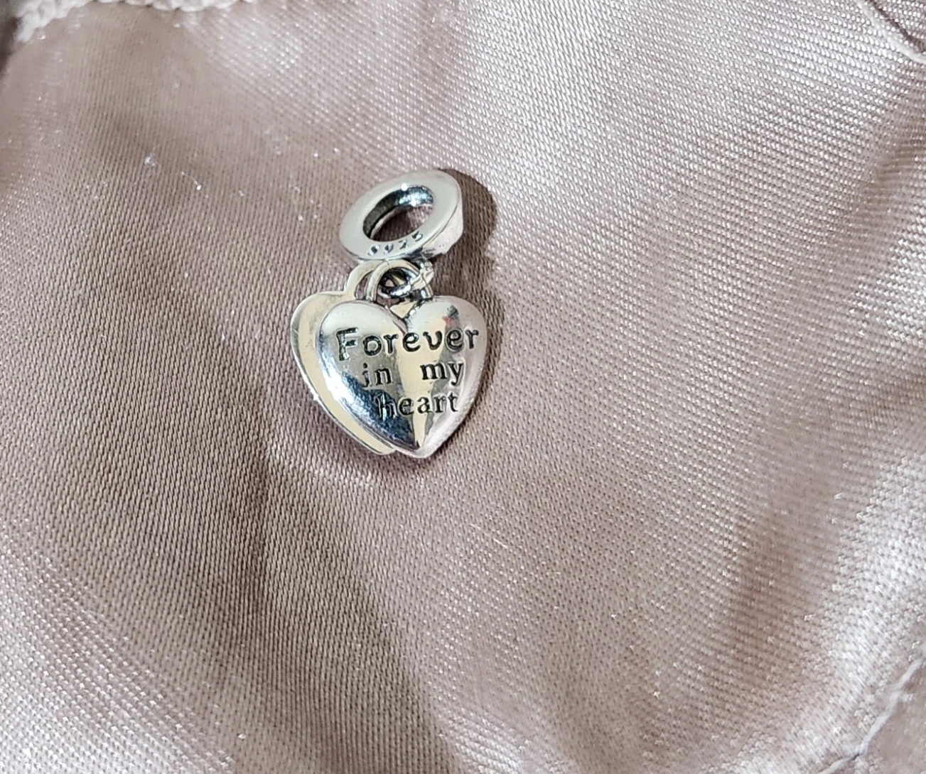 Heart Charm "Forever in my heart"