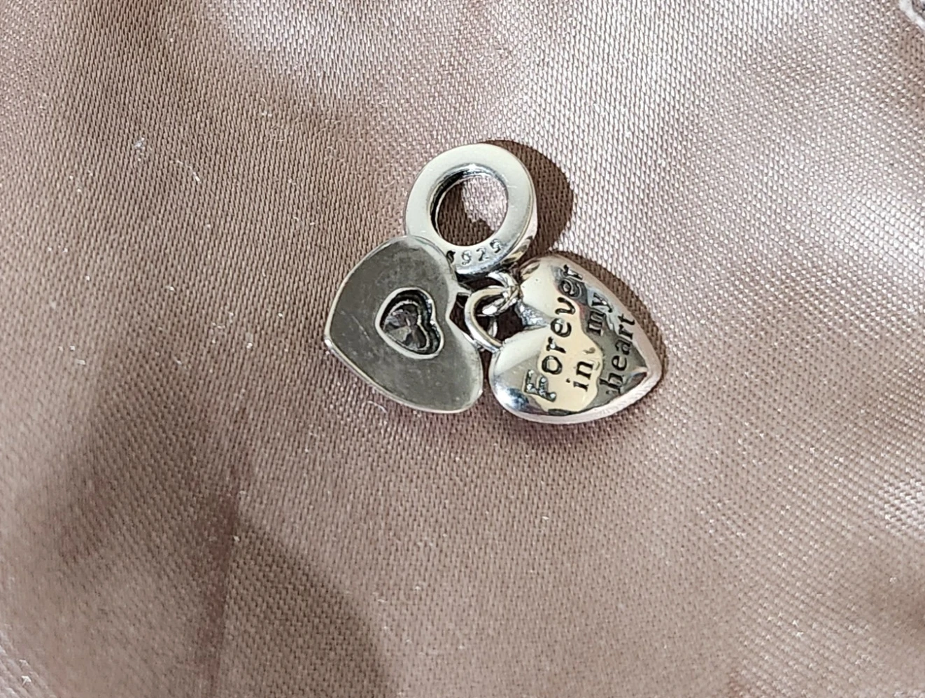 Heart Charm "Forever in my heart" - photo 2
