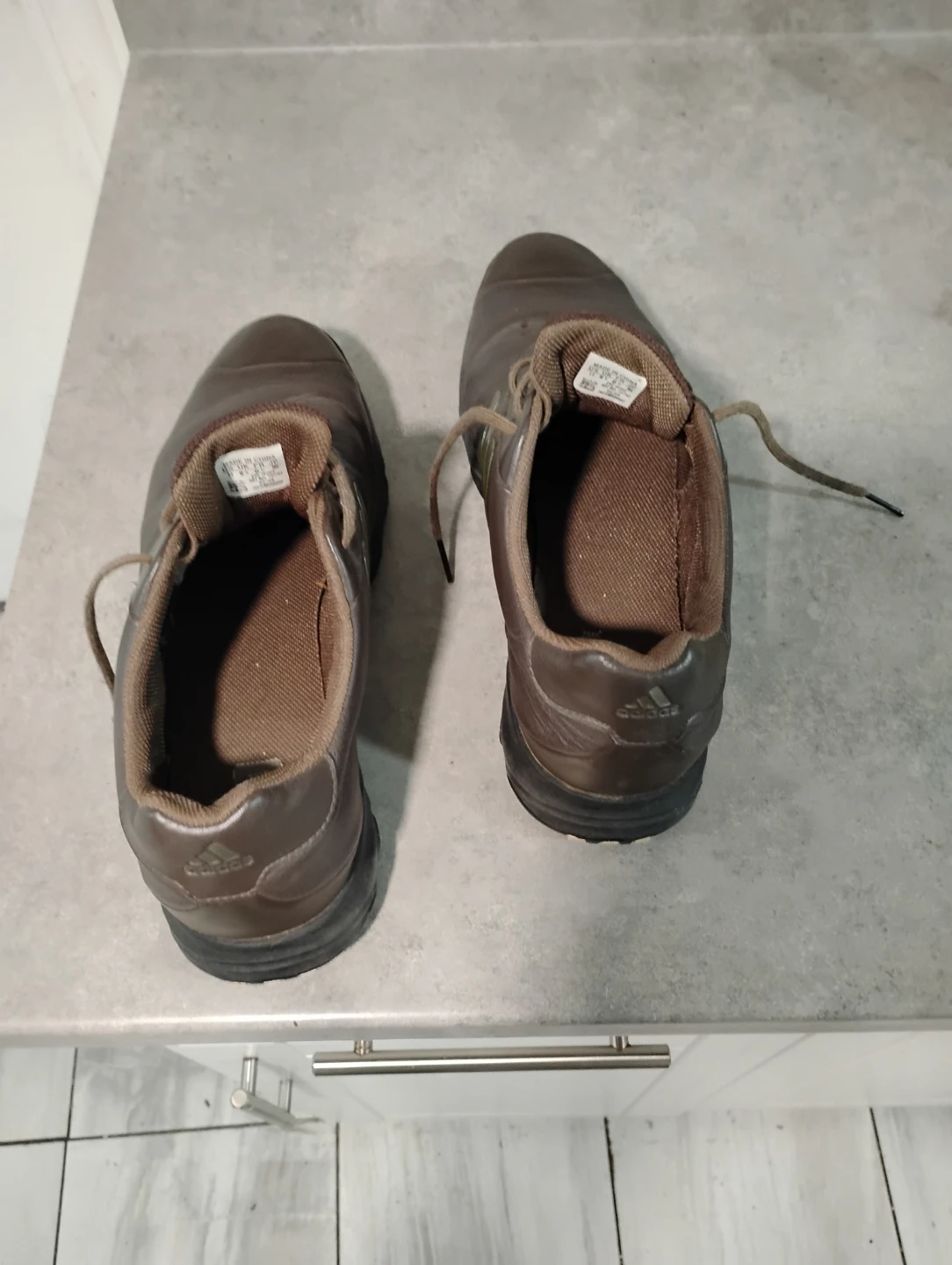 Adidas Brown Golf Shoes - photo 3