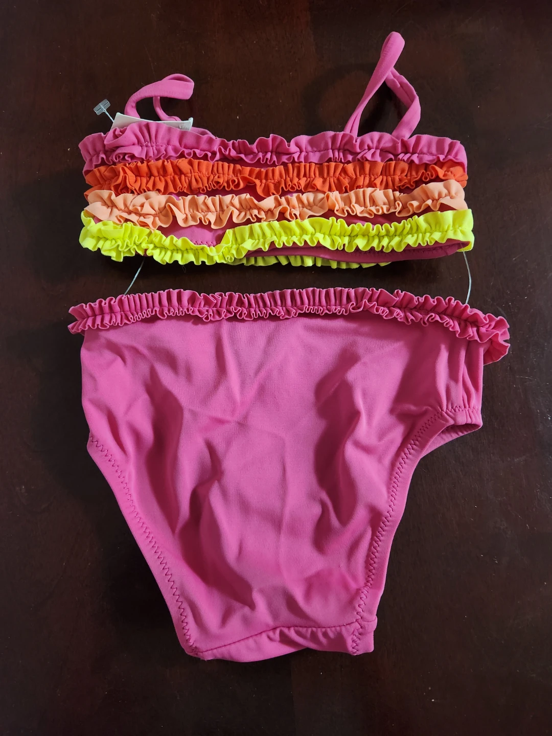 Ruffle Bikini Swimsuit Set