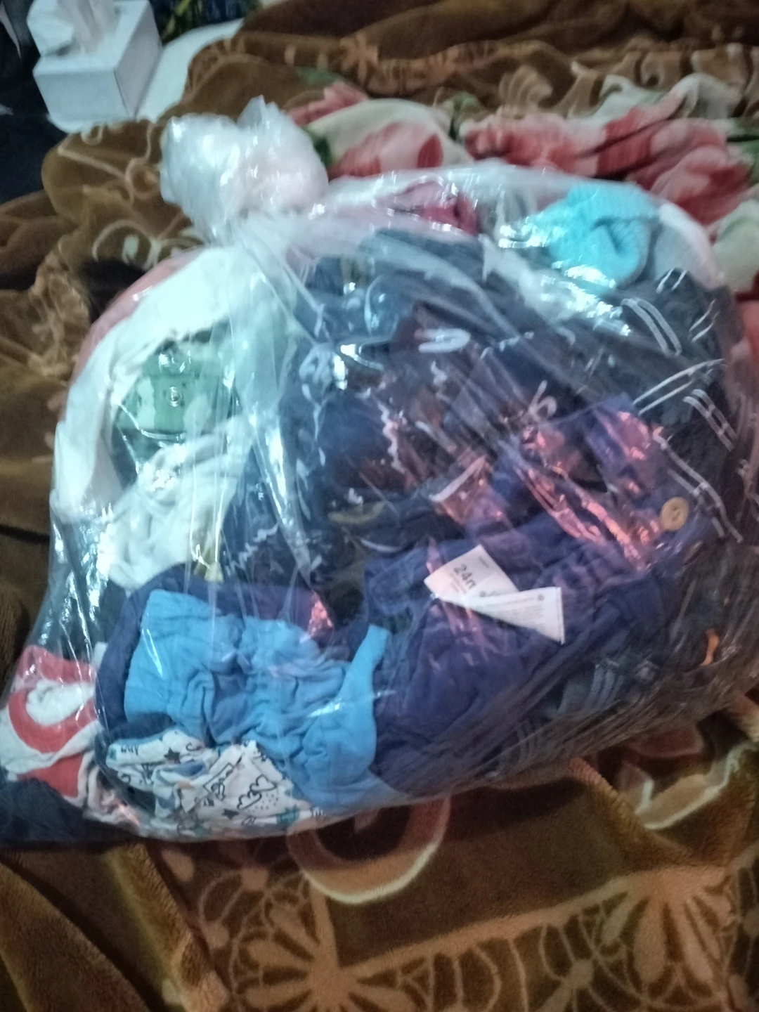 Bag of assorted baby to 3 years old clothing