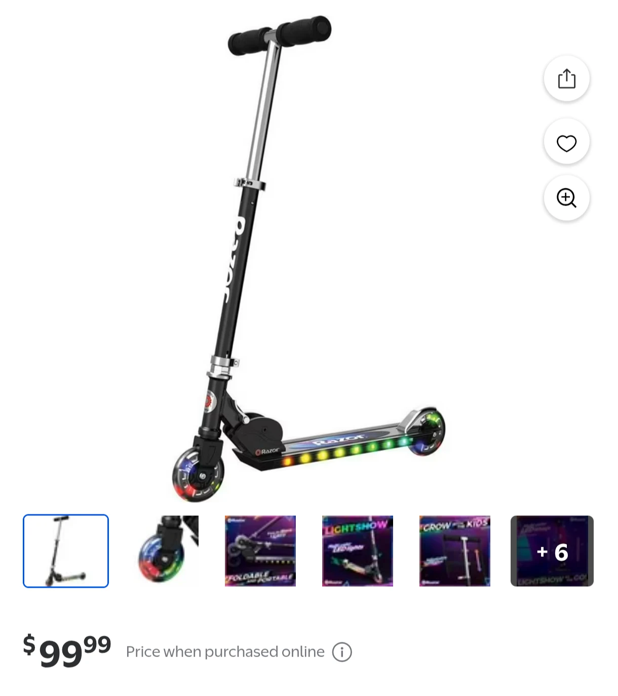 Razor Lightshow Scooter - photo 5