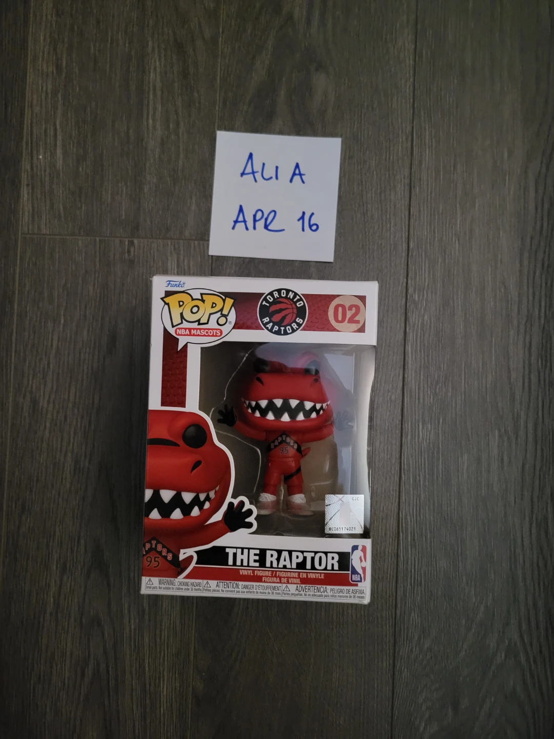 Funko Pop! The Raptor Toronto Raptors #02