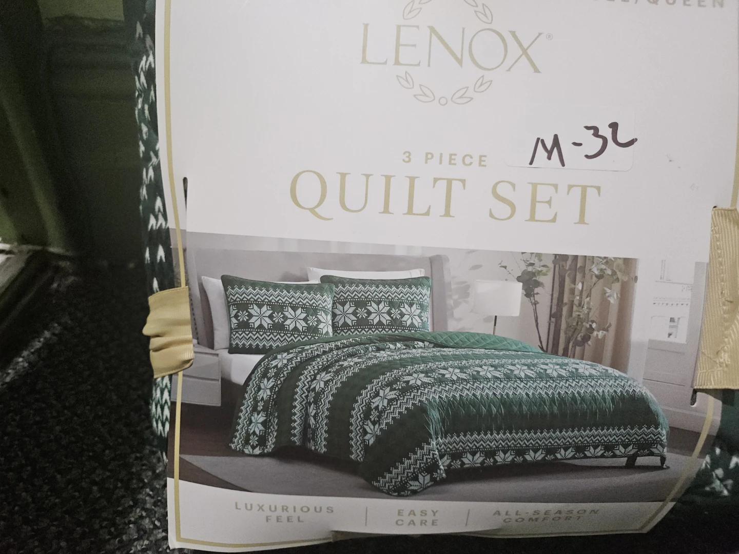 Lenox 3 Piece Quilt Set - Full/Queen - photo 2