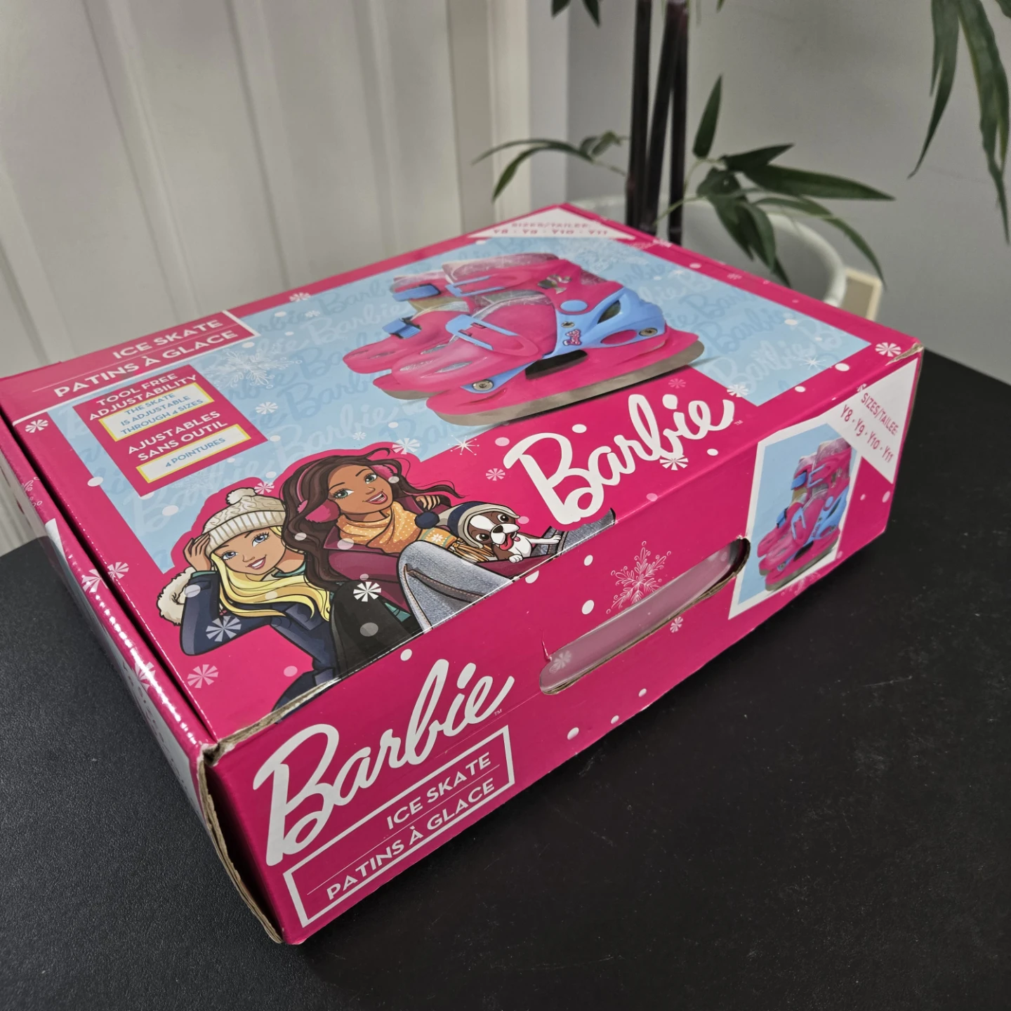 New kids barbie girls pink skates  Brand new in box - photo 5