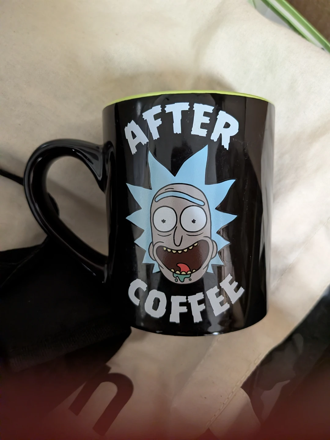 Rick and Morty "Before Coffee" "After Coffee" Mug