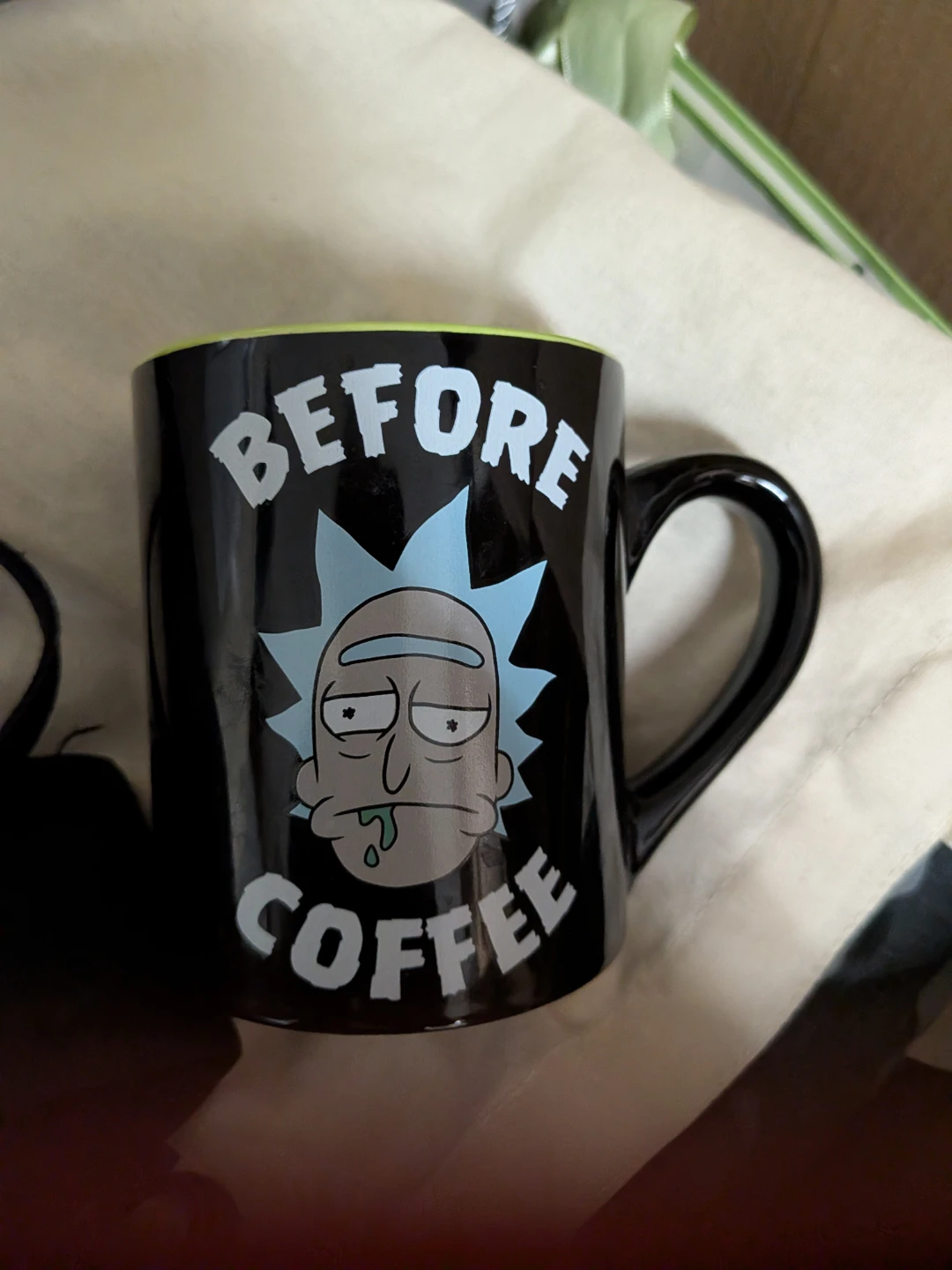 Rick and Morty "Before Coffee" "After Coffee" Mug - photo 2