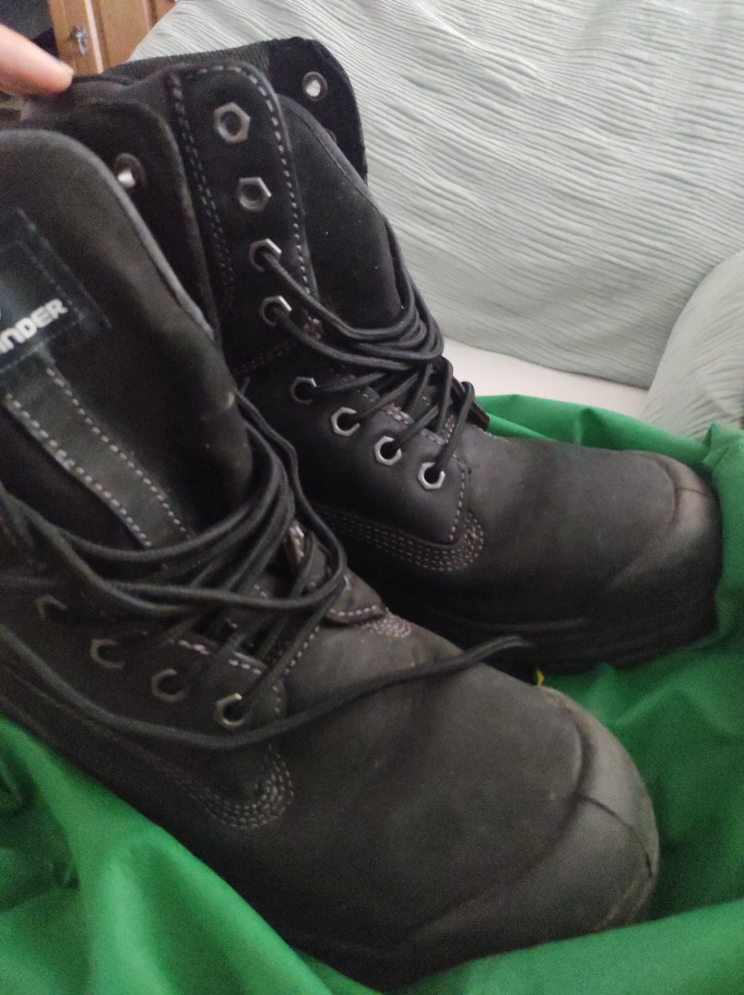 Black Work Boots