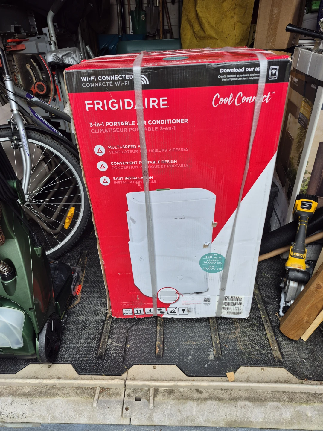 Frigidaire 3-in-1 Connected Portable Air Conditioner 14,000 BTU