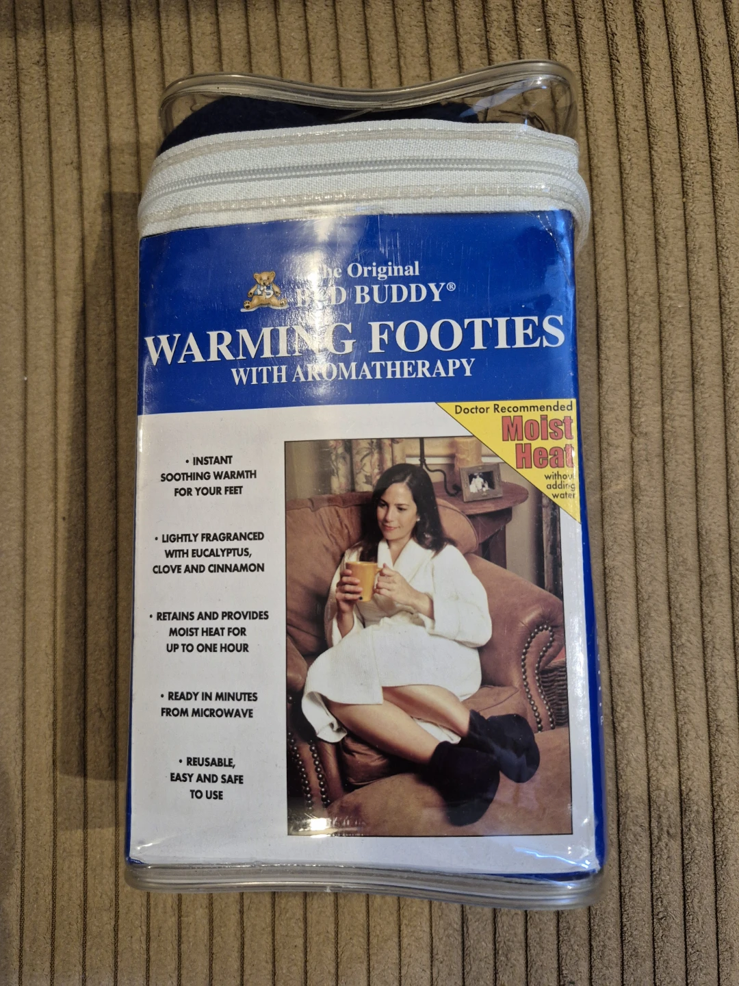 The Original Bed Buddy Warming Footies with Aromatherapy