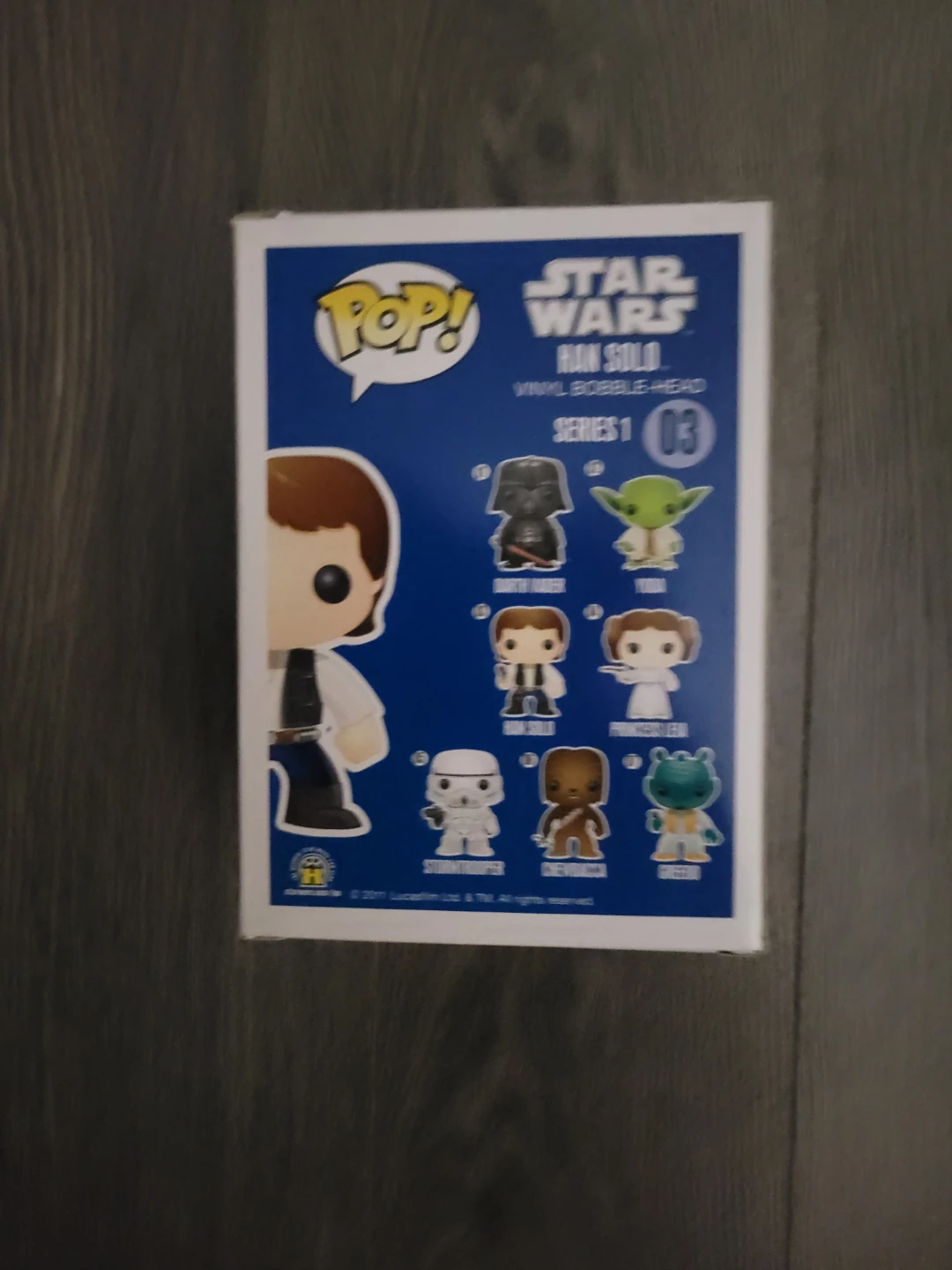 Funko Pop! Star Wars Han Solo #03 Vinyl Bobble-Head - photo 3