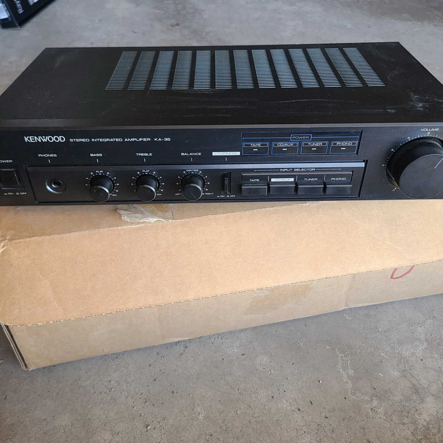 Kenwood KA-35 Stereo Integrated Amplifier