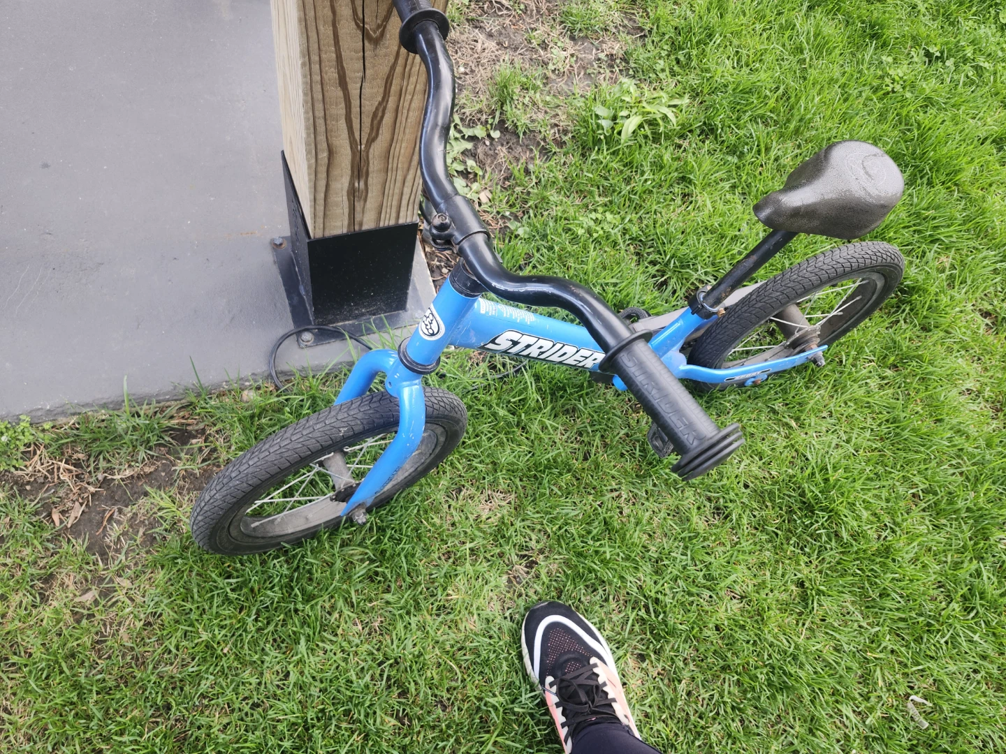 Strider 14x Sport Balance Bike - Blue - photo 2