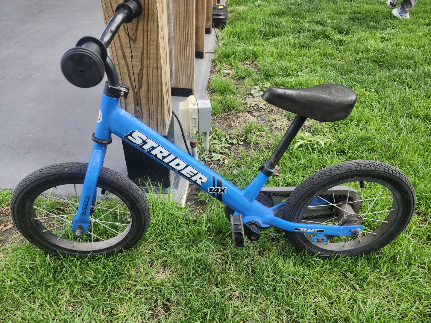 Strider 14x Sport Balance Bike - Blue - photo 4