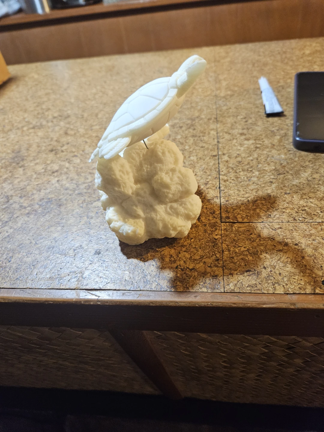 White Bird and Turtle Figurines on Cloud - photo 5