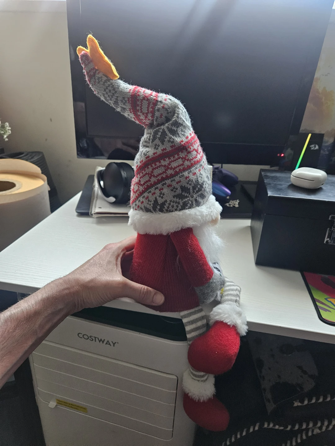 Gnome Christmas Tree Topper, Christmas Decorations - photo 5