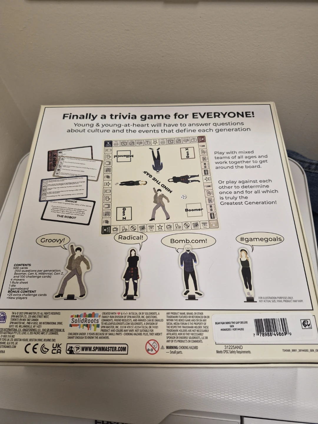 Mind the Gap Deluxe Trivia Game - photo 2