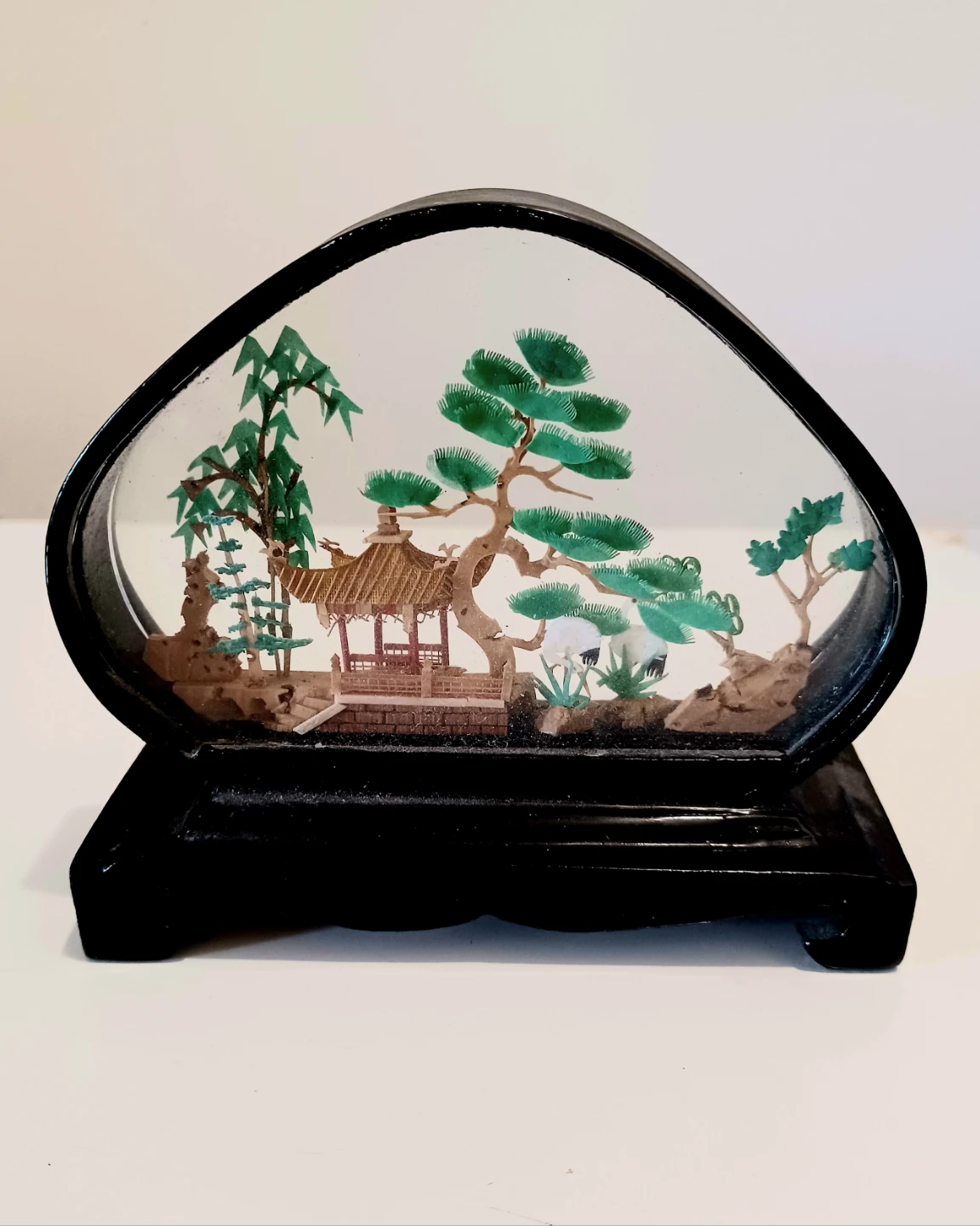 Vtg Chinese Diorama