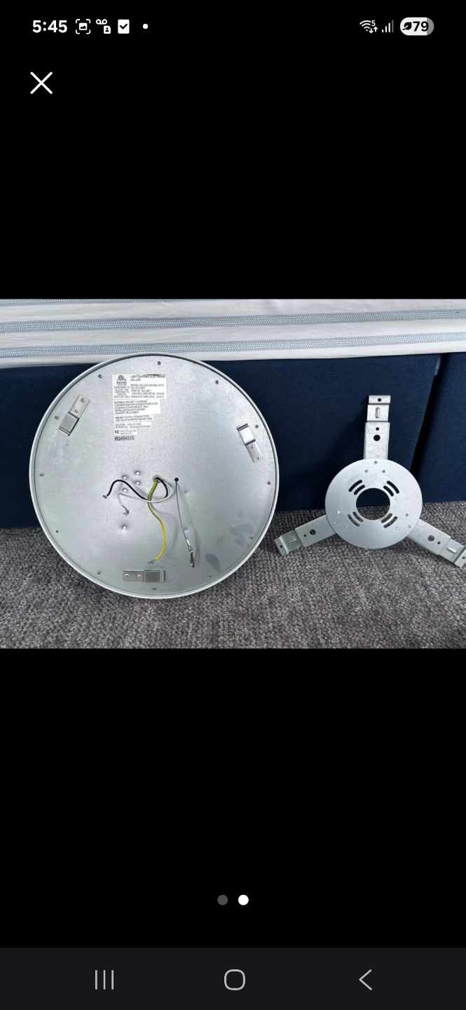 Ceiling Light Fixture with Mounting Bracket - photo 2