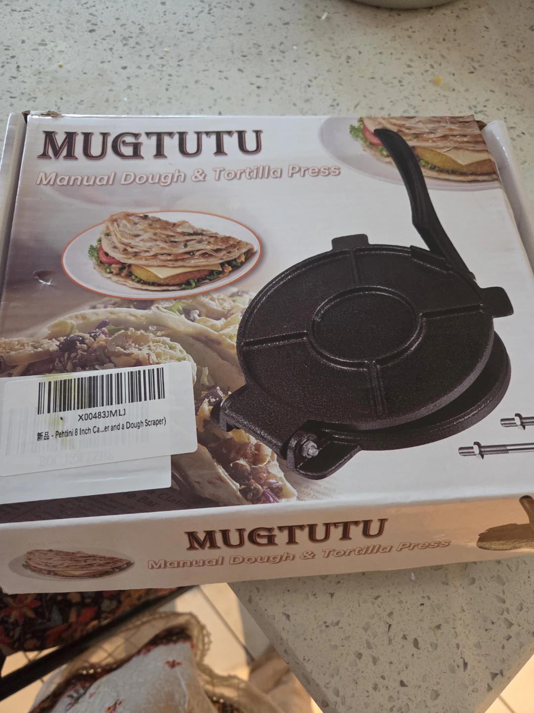 MUGTUTU Manual Dough & Tortilla Press