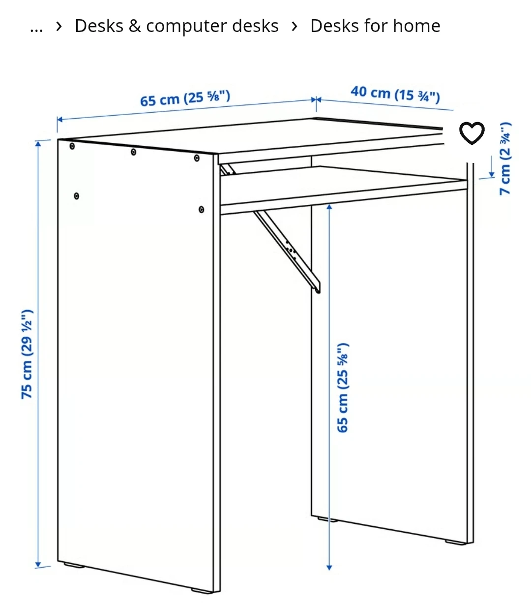 IKEA TORALD Desk, White - photo 4