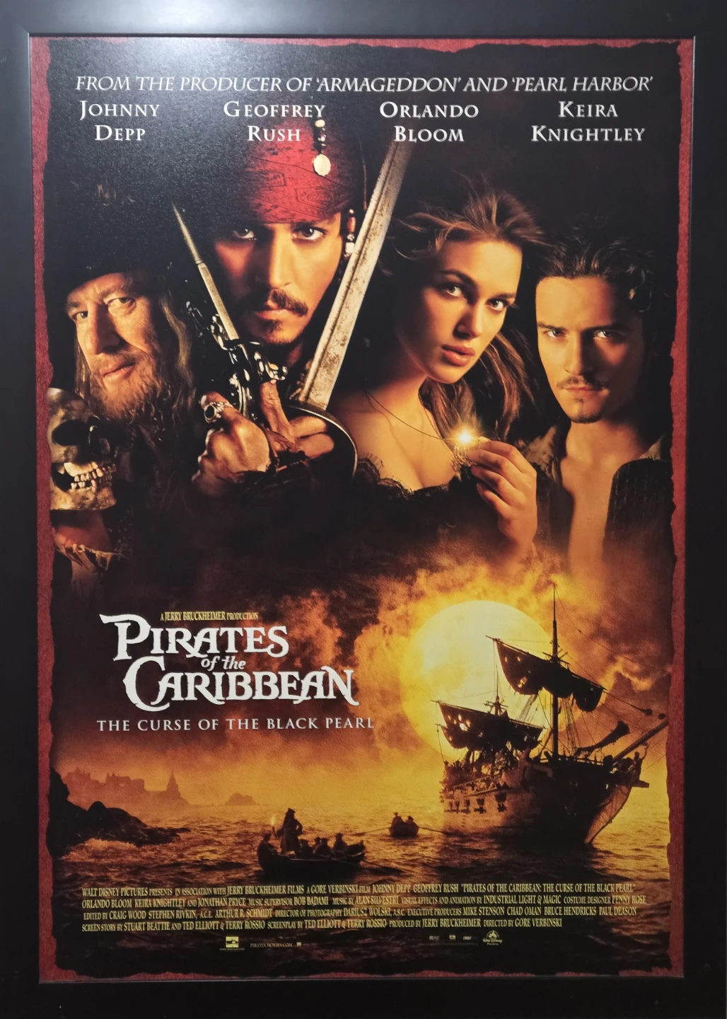 RARE ERROR VARIANT-Pirates Of The Caribbean