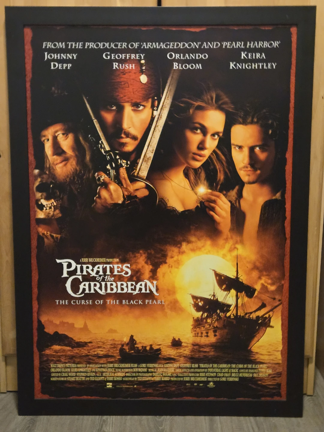 RARE ERROR VARIANT-Pirates Of The Caribbean - photo 2