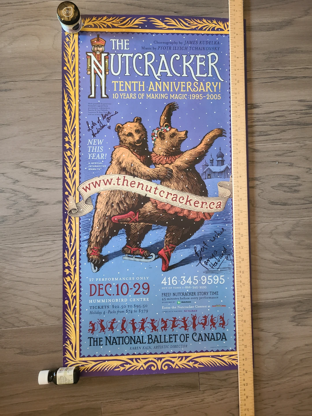 The Nutcracker National Ballet of Canada Poster 🌱