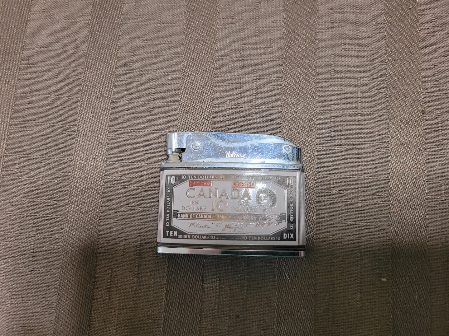 Vulcan Lighter - Canada Ten Dollar Bill Design
