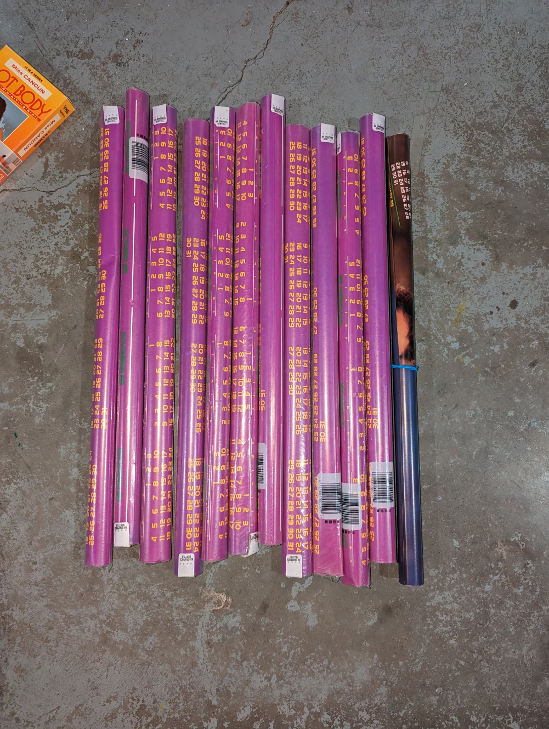 Vintage 1988-89 Bikini Calendar Poster's x10 - photo 2
