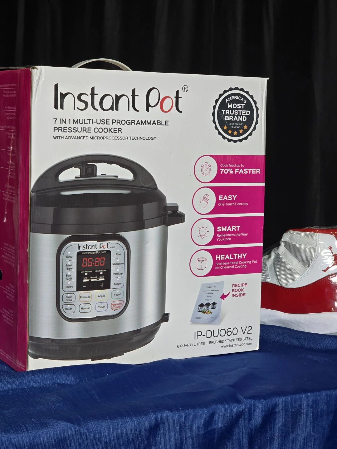 Instant Pot Duo 6 Qt 7-in-1 Programmable Pressure Cooker