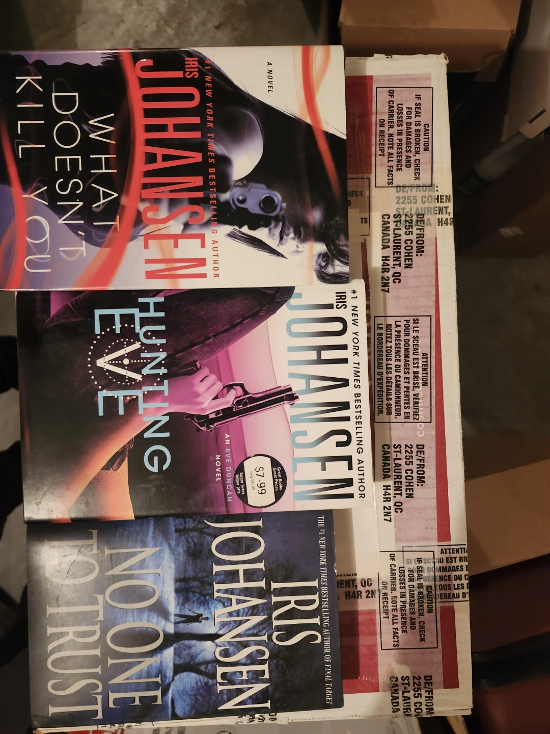 Iris Johansen Novels