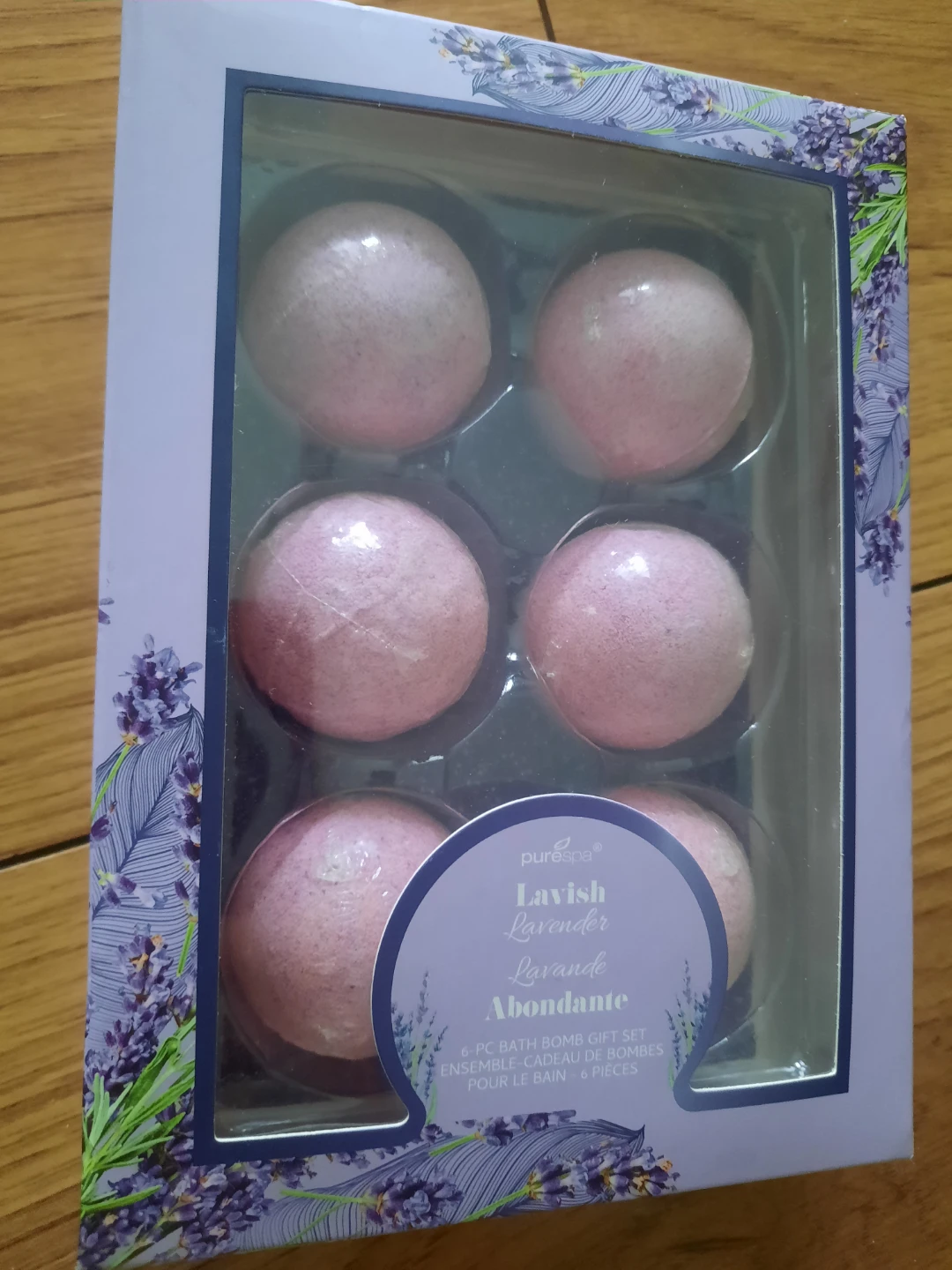 Lavender Bath Bomb Gift Set - 6 Pc - photo 5