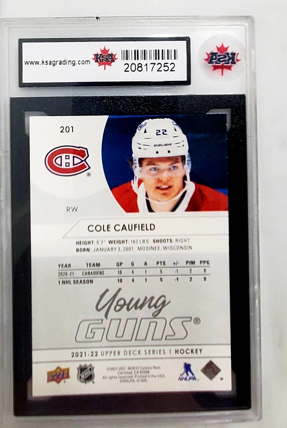 Cole Caulfield Young Guns - photo 2