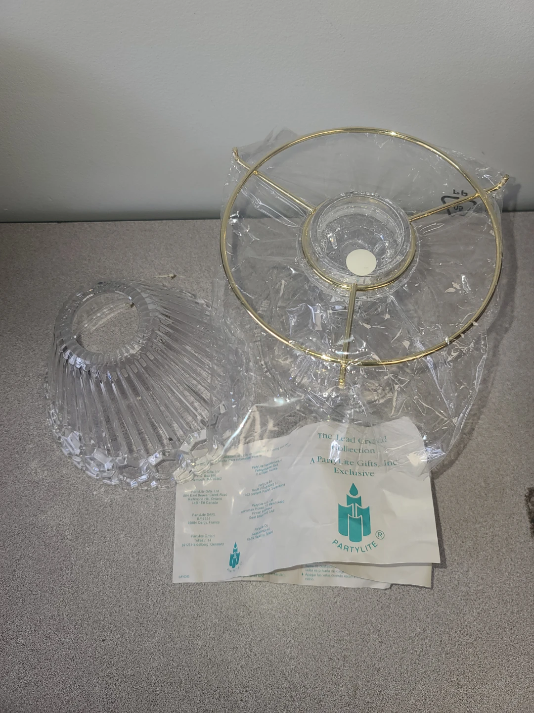 Partylite Crystal Candle Holder Shade - photo 3