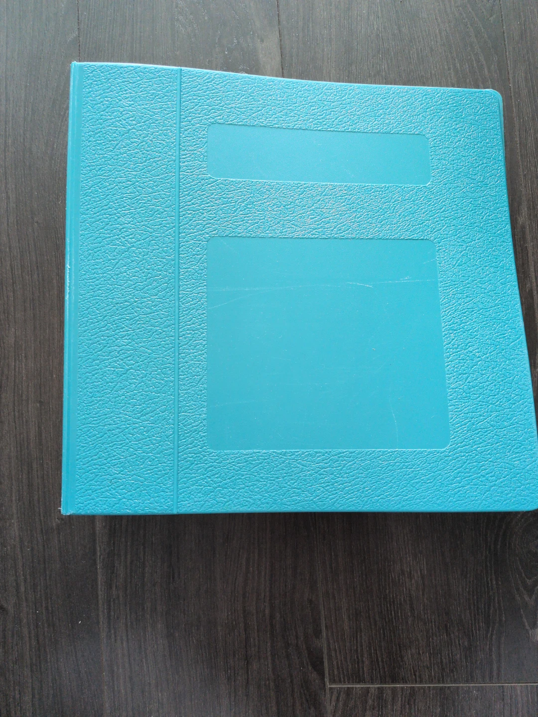 Aqua Blue 2-Ring Binder
