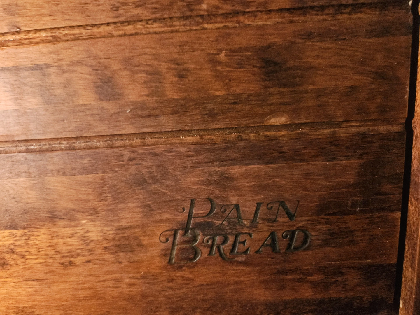 Vintage Mid-Century Modern Baribocraft Maple Wood Bread Box - photo 4