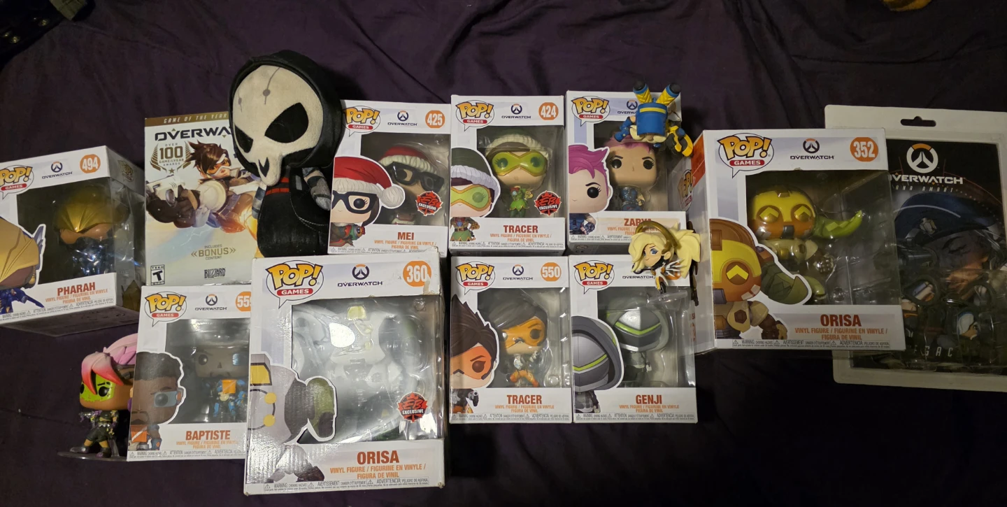 Overwatch Funko Pop Vinyl Figures Lot