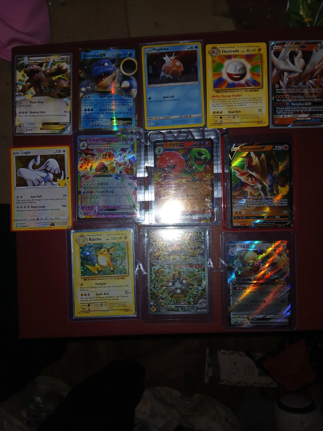 Assorted Pokémon Trading Cards Collection