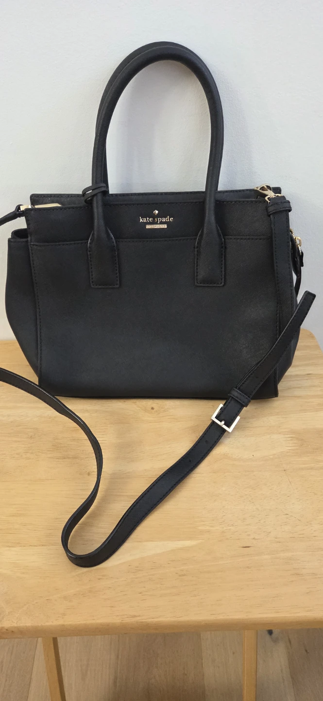 Kate Spade Black Leather Satchel Handbag - photo 2