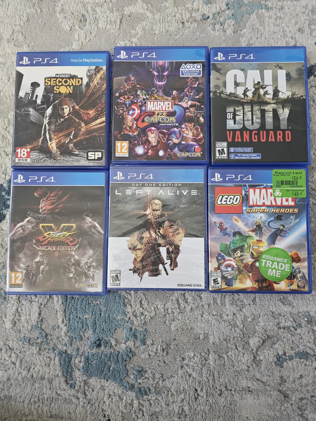 PlayStation 4 Games Bundle for sale $60